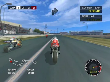 MotoGP 2 (USA) screen shot game playing